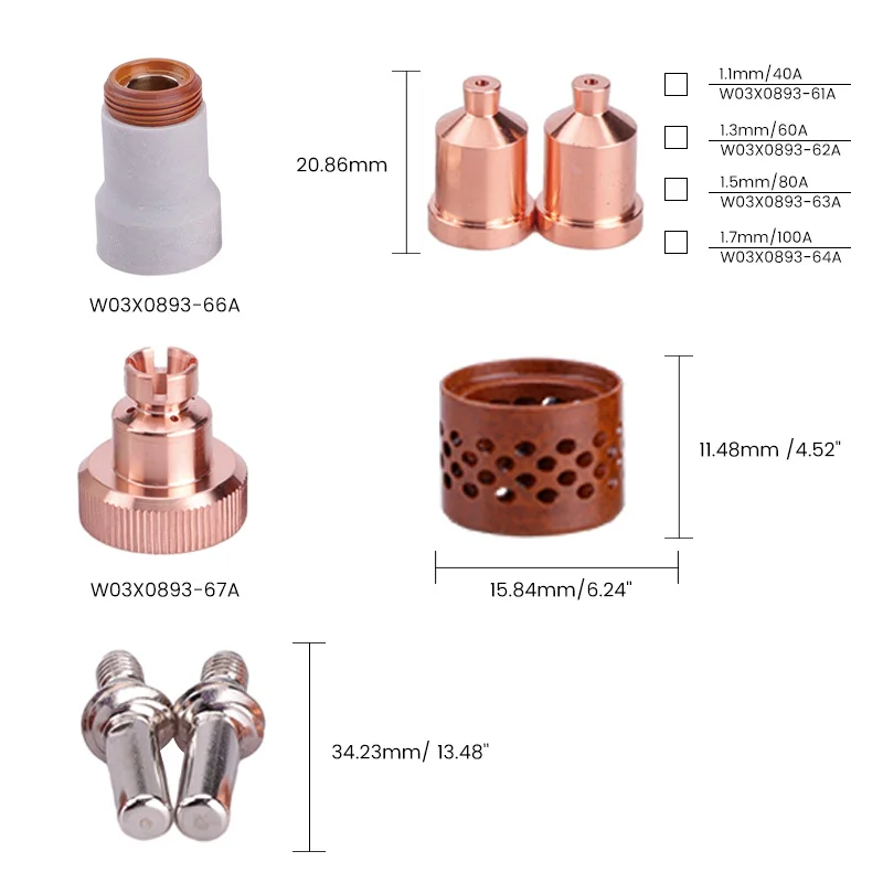 15ak binzel torch/gun consumables