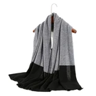 Factory Shawl Shawls Hot Sale Factory Direct Multifunction Shawl Double Color Scarf Cashmere Long Shawls