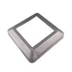 Post Shoe Popular Post Base Plate Cover Quality 2pc Fit Design Split Post Base Shoe Aluminum Post Base Cover