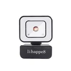 Online Lihappe8 Fill-in Light Webcam High Definition 2mp Usb Web Camera For Online Teaching
