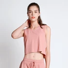 Vest Factory Direct Sale Fashion Loose Vest Leisure Fitness Tank Top For Womens