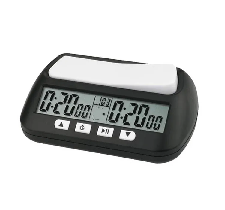 Digital Chess Clock I-go Count Up Down Timer for Game Competition Re