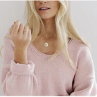 Family Custom Happy Family Series Gold Plated Jewelry Personalized Women's Stainless Steel Necklace Pendant