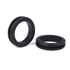 Oval Hole Black Grommet Cheap Black Oval Hole Rubber Grommet 8Mm 15Mm 34Mm Small Epdm Molding Rubber Grommet