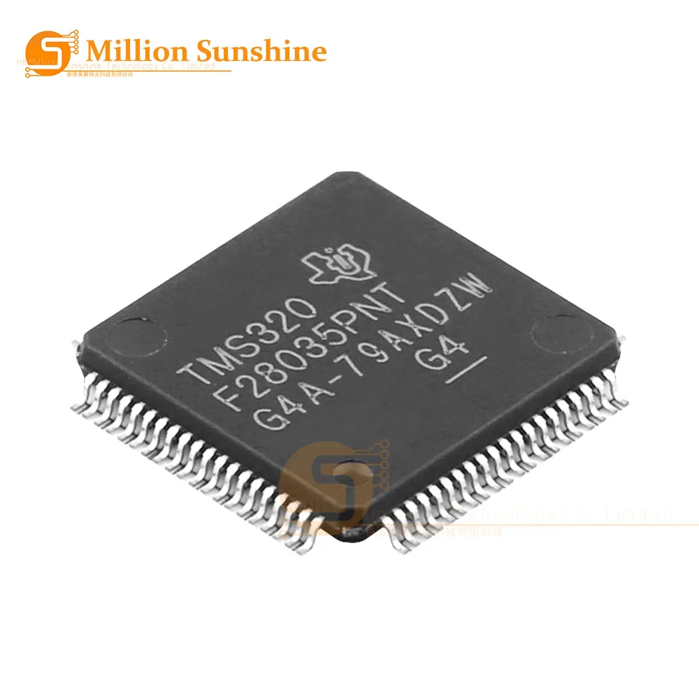 product tms320f28035pagq c2000 dsp controller ic tqfp 64 for motor control power conversion systems-0