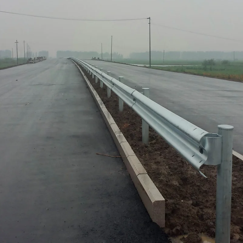Hot-Dip Galvanized Corrugated Steel Traffic Barrier, 4320mm Length ASTM A123 Certified for Highway and Bridge Safety factory