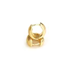 Hoop Wedding Dubai Style Gold Color Ball Chunky Hoop Earrings For Women Party Wedding Jewelry