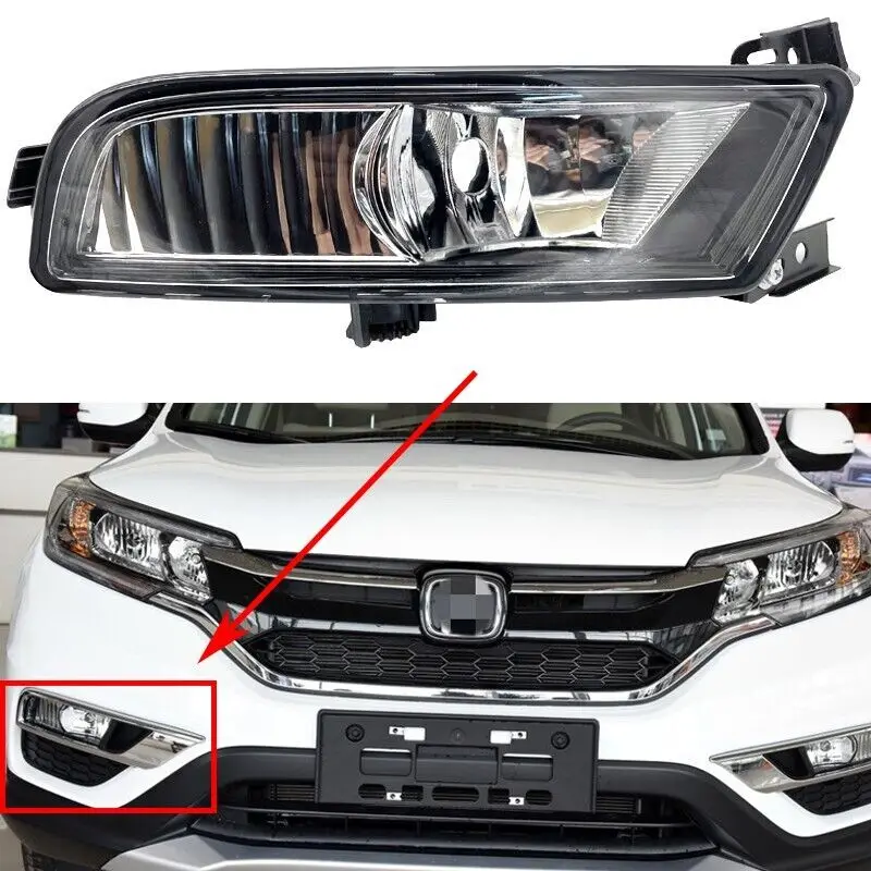 product saivis front bumper fog light lamp for honda crv cr v 2015 2016 drl-39