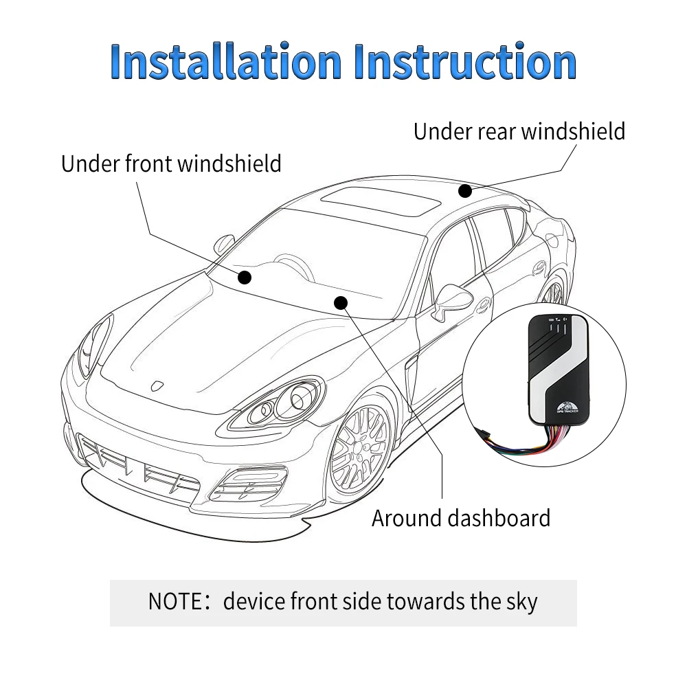 4G GPS COBAN factory 403 Vehicle Engine Stop with Free Tracking Platform Car Tracking Device Waterproof IP67 Small GPS Tracker