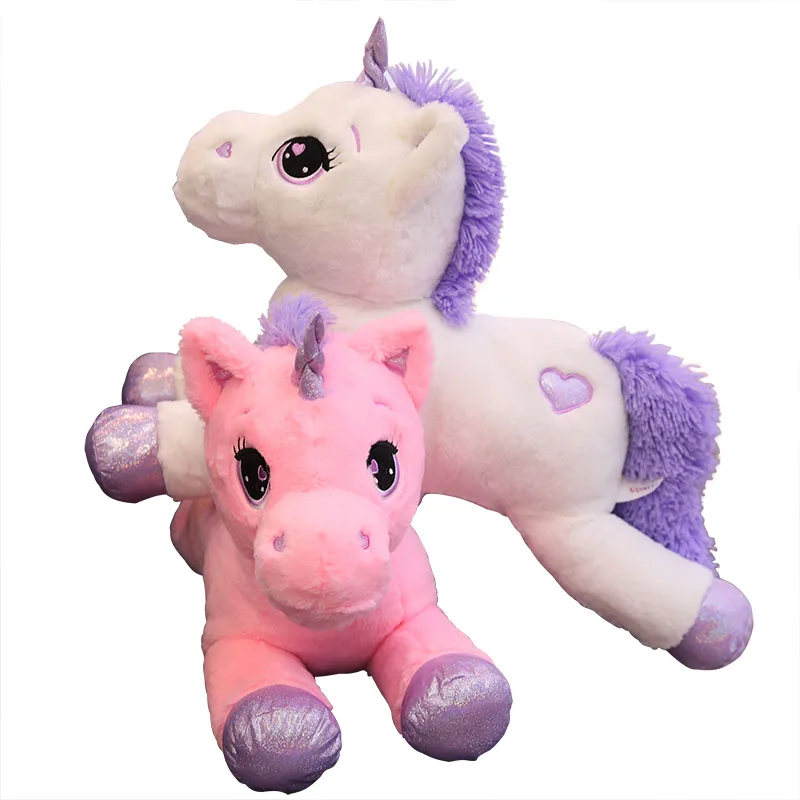 Soft Giant Plush Jumbo Large Pink Unicorn Toys Stuffed Animal Doll 60 cm size 