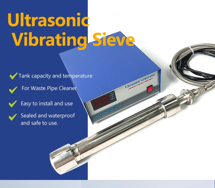 Ss Material Ultrasonic Tubular Transducer Submersible Cleaner