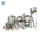 Brewing 1000 Brewing Equipment 1000 Liter 2000L Industrial Beer Brewing Equipment