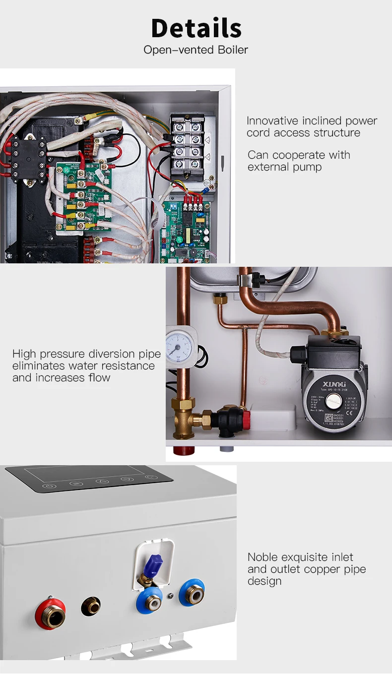 Wall Hang Heating Boiler, Electric Power - detail 18