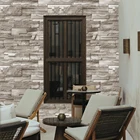 Stocks Quality Stocks Best Quality 3D Papier Peint Brick Wall Wallpaper Home Decoration 3D Stone Wallpaper