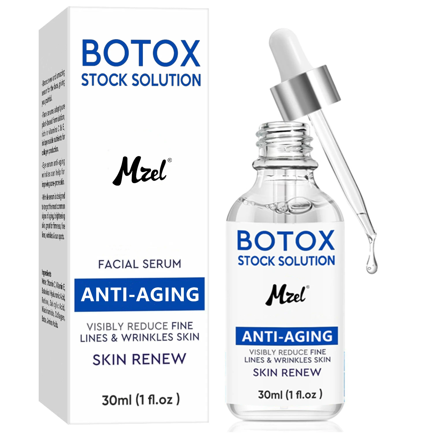 Botox Stock Solution Facial Serum Botox Anti Aging Serum For Face With