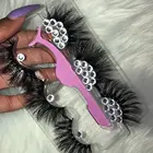Eyelash 2021 New Arrivals Eyelash Packaging Box Custom 25mm Mink Eyelash Vendor Mink Lashes 3D 25mm Fluffy Mink Eyelash