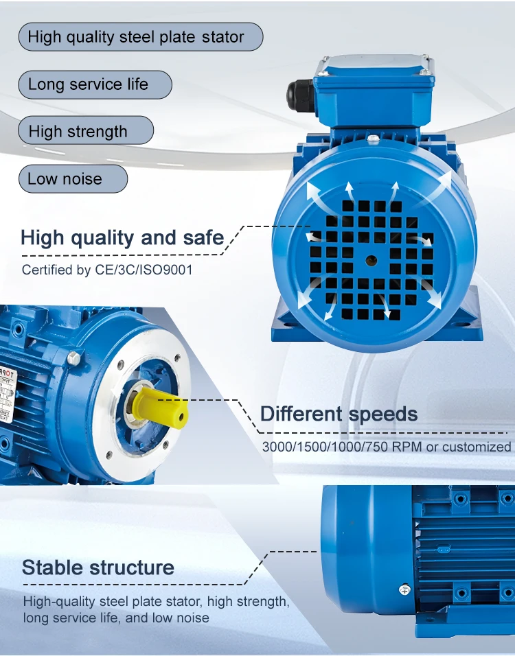 Three Phase Motor, 1hp, 1.5hp, 2hp, 3hp - detail 6