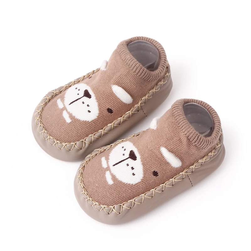 Spring New Baby Toddler Shoes and Socks Non-slip Children's Indoor Floor Socks Soft Soled Baby Shoes and Socks factory