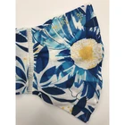 Ladies' Design Factory Wholesale Print Ladies' Blouses Custom Your Design Long Sleeves V-neck Casual Women's Satin Shirt