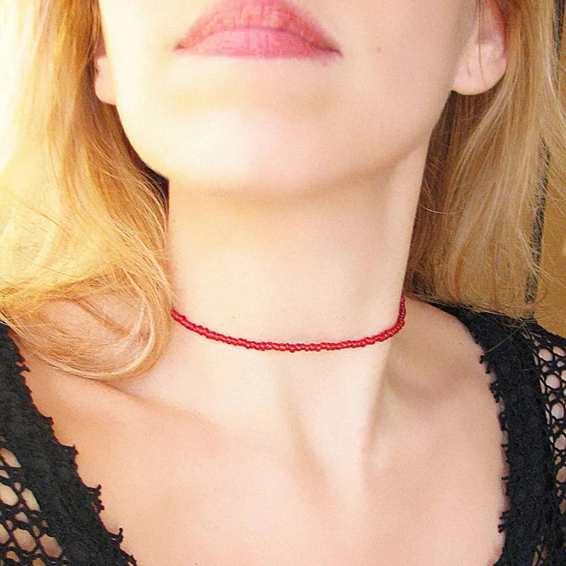 Bohemian Colorful Choker Braided 