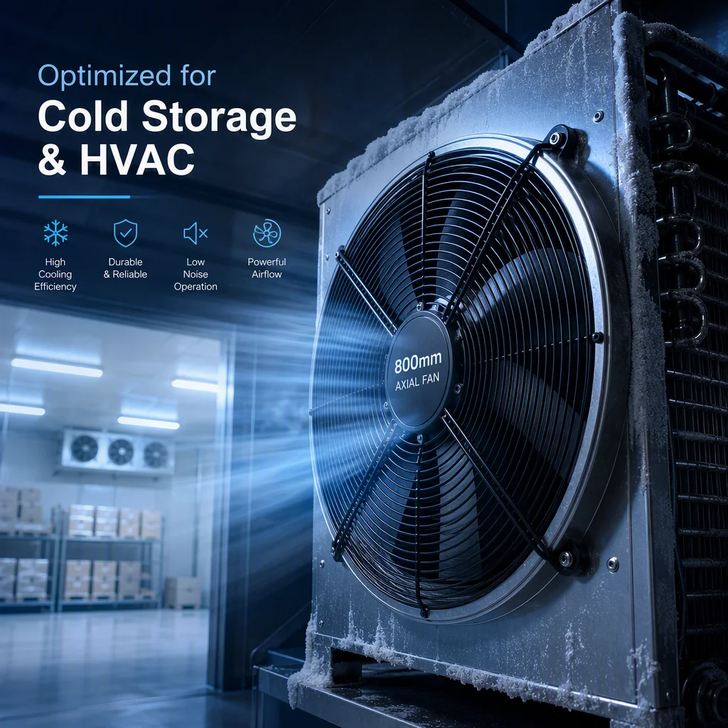 Axial Fan, 800mm, 3100W, 380V/480V, IP55 - detail 14