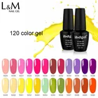 Gloss Ibdgel High Gloss Organic Gel Nail Polish Semi-permanent Nail Polish UV Gel 120 Colors 15 ML