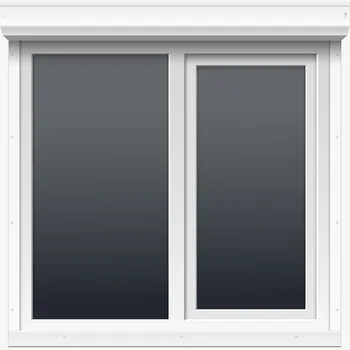 Canada market white PVC windows and doors with screen