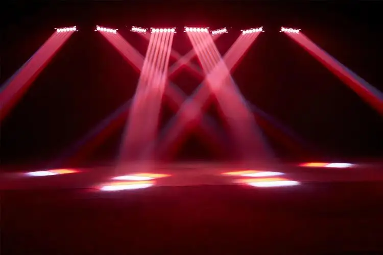 LED Disco Ligjhts High Brightness 6*20W LED RGBW Moving Head Lights Rotation Bar DJ Disco Party Dance Club Stage Light