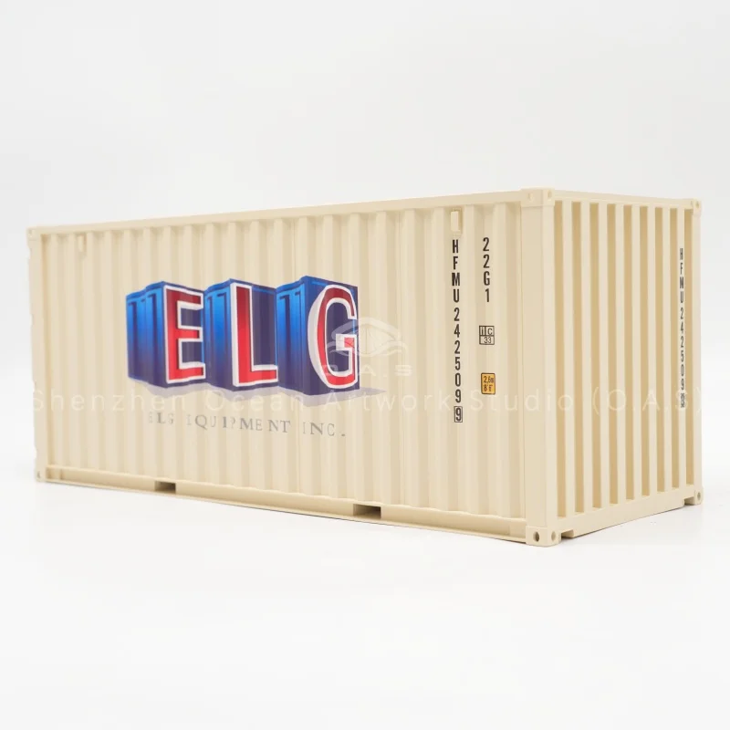 loas container model factory customized scale120 plastic crafts shipping boxes elg container model-11