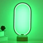 Rgb Led Table Low Price Warm White DC Charger Rgb Colorful Decorative Led Desk Lamp For Bedroom Table