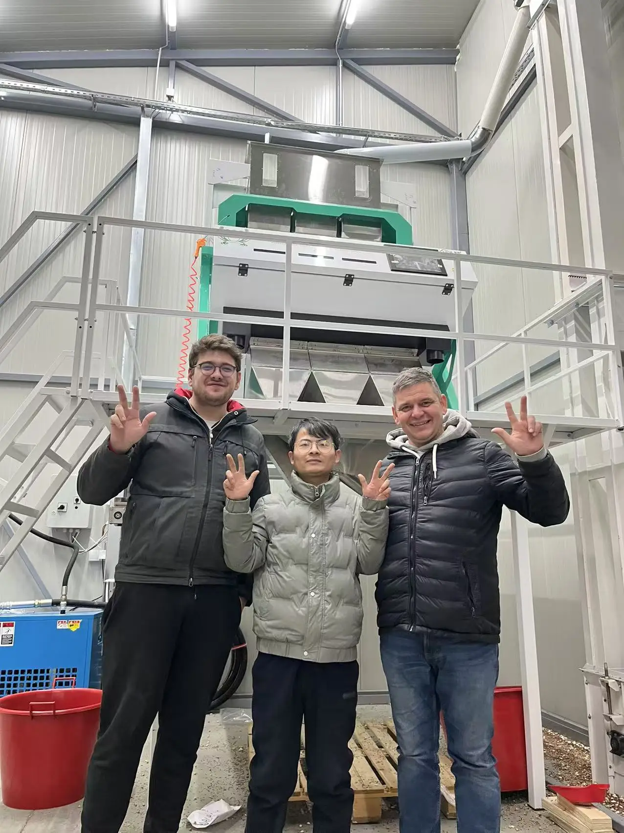 WENYAO Optical Sorter Machine Industrial Small Professional Color Sorter for Chestnut Pistachio Nut Selection 11