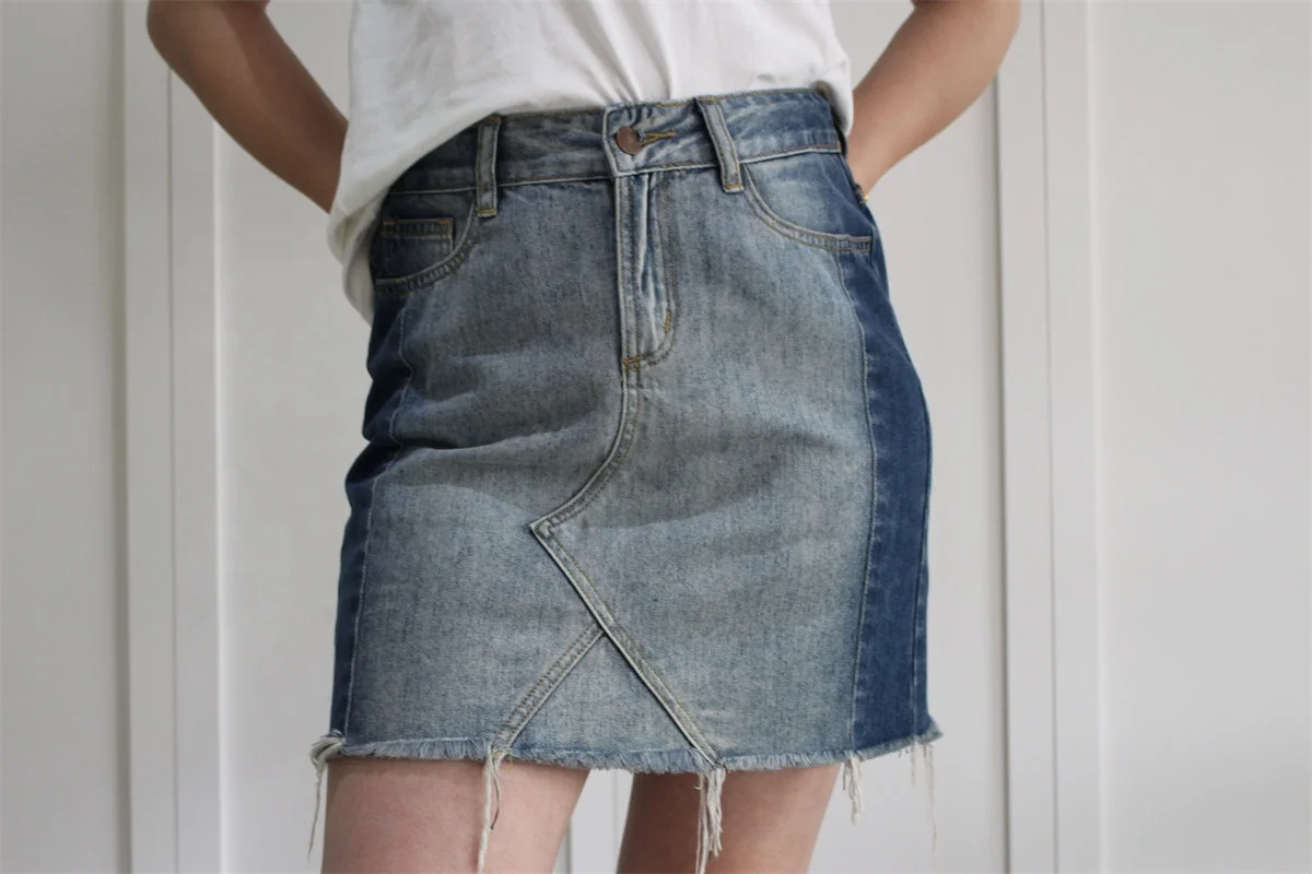 10 oz Dark Black Medium Weight 100% Cotton Denim Fabric Sanforizing for Jeans and Workwear