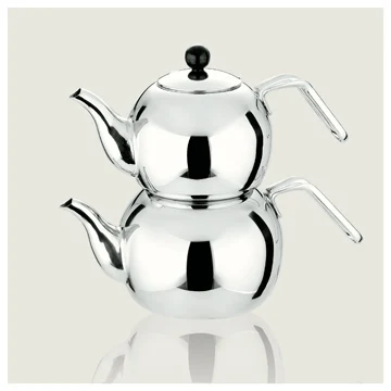 turkish double tea pot kettle set with handle infuser turkish double tea pot kettle set