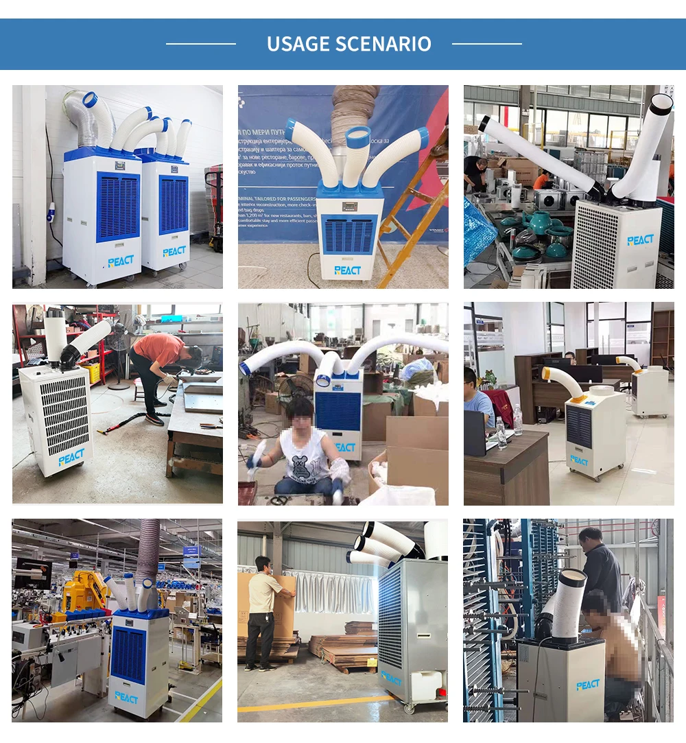Portable Mobile Air Conditioner, 9000BTU, 100V-240V - detail 16