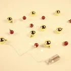 Balls Lights Party Up To Date Colorful Christmas Balls Waterproof String Lights For Party