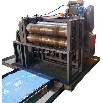 Oil drum bottom cover cutting machine/waste oil drum cutting/oil drum cutting and flattening machine