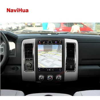 NaviHua Touch Screen Portable Car Stereo Dvd Player Gps For Dodge RAM 2013-2018 GPS Radio CAR MULTIMEDIA For Tesla style