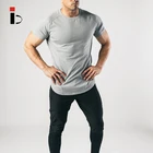 Shirts Men Fitness Clothing Activewear Breathable Quick Dry Custom Printing Bamboo T Shirts