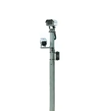 Hot Dip Galvanized Traffic Security Camera Pole  Monitoring Pole