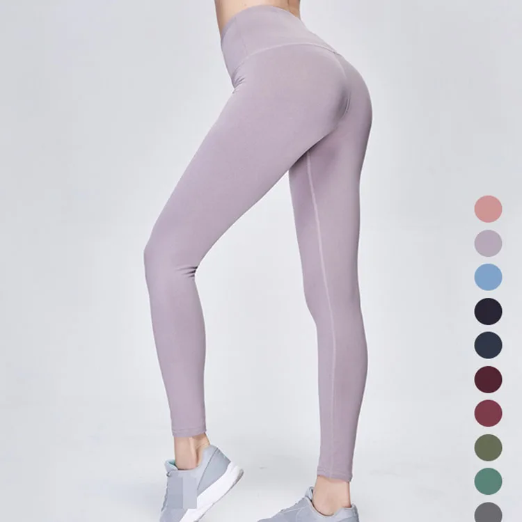 Womens Nylon Yoga Wear Sports Butt Lift 