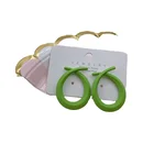 Gold Earrings New Selling Colorful Fashion Gold Plated Available Many Colors China Set Earrings Jewelry
