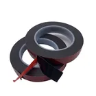 Black Adhesive Tape Supplier Custom Size Double Sided Black Acrylic Adhesive Tape
