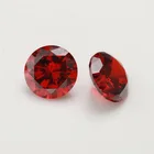 Round Ruby Round 2021 Factory New Technical Brilliant Cut Red Moissanite Loose 3mm-20mm 1cts Round Synthetic Ruby