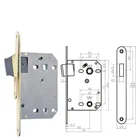 Lock China Factory Manufacturer Wholesale Stainless Steel Mortise Door Lock Body