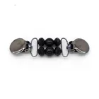 Beads Wholesale Glass Beads Shawl Clips Alloy Headscarf Clips Beautiful Connection Buckle
