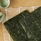 Sheets Size Yaki Sushi Nori Green Qulity Grade D Roasted Seaweed 50 Sheets Full Size