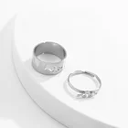 Gold High Quality Bohemian Style 18K Gold Plated Exquisite Ring Thick Irregular Ring Gold