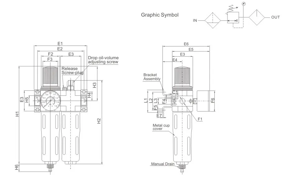 XO Series FRL Air Source Treatment Unit View Source Treatment Units