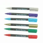 Colors Wholesales 18 Colors Acrylic Paint Marker Pens With 64 Colors For Students