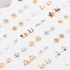 Earring Earrings Custom High Quality Wholesale Factory Supply Stud Set Gold Designs Earring Diy
